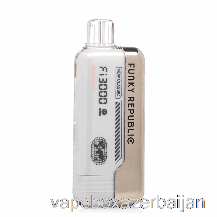 Vape Smoke Funky Republic Fi3000 Disposable Peach Ice